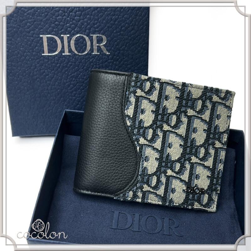 国内発 [Dior] SADDLE コインケース付きウォレット